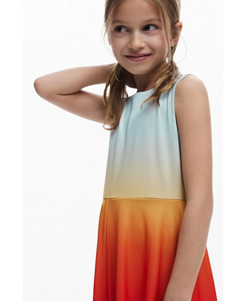 Desigual Girls Girls's Ombre short dress