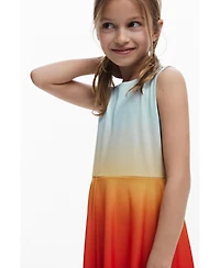 Desigual Girls Girls's Ombre short dress