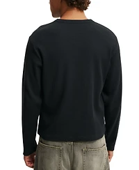 Cotton On Men's Cropped Fit Textured T-shirts