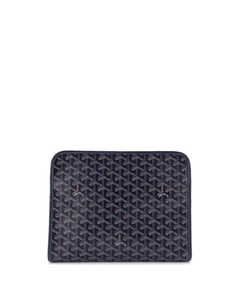 Pre-Owned Goyard Gm Jouvence Toiletry Pouch Coated Canvas