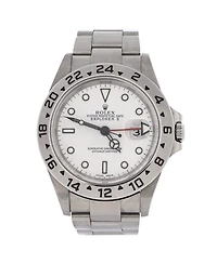 Pre-Owned Rolex Oyster Perpetual Explorer Ii Automatic Watch in Stainless Steel 40mm