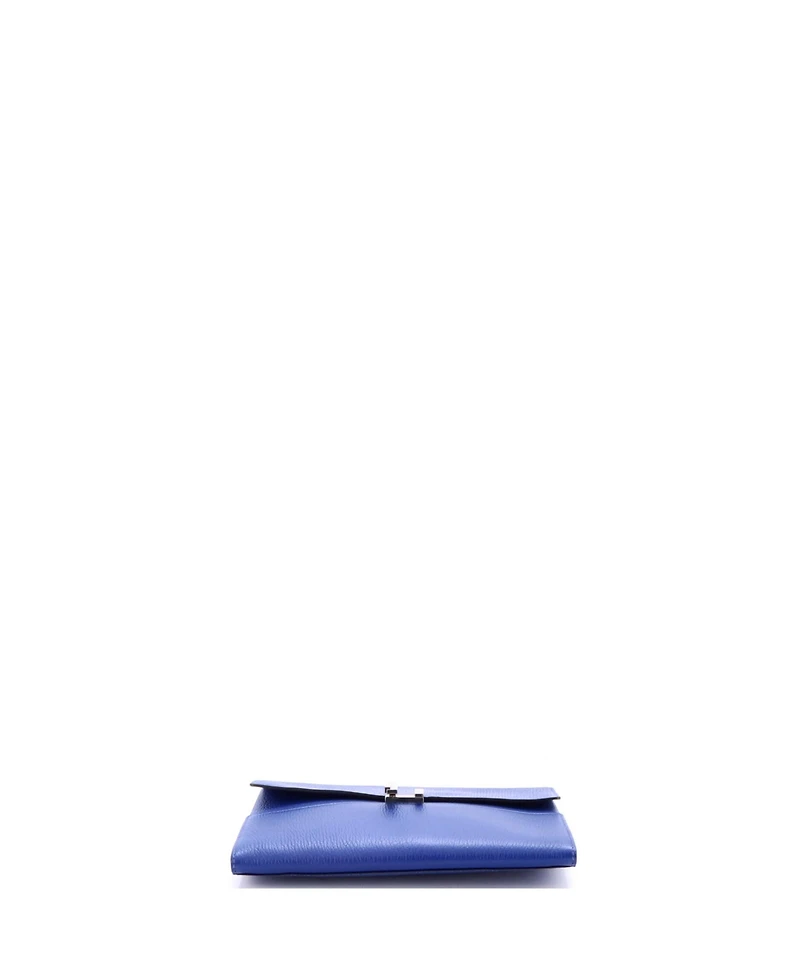 Pre-Owned HERMA‰S Cinhetic Clutch Chevre Mysore