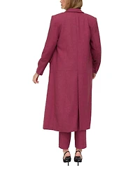 Lily and Lionel London Women's Jakki Tailored Herringbone Print Coat