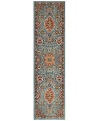 Closeout Karastan Spice Market Deir Aquamarine Area Rugs