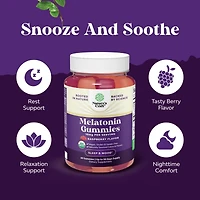 Melatonin 10mg gummies , Raspberry flavors, 60ct