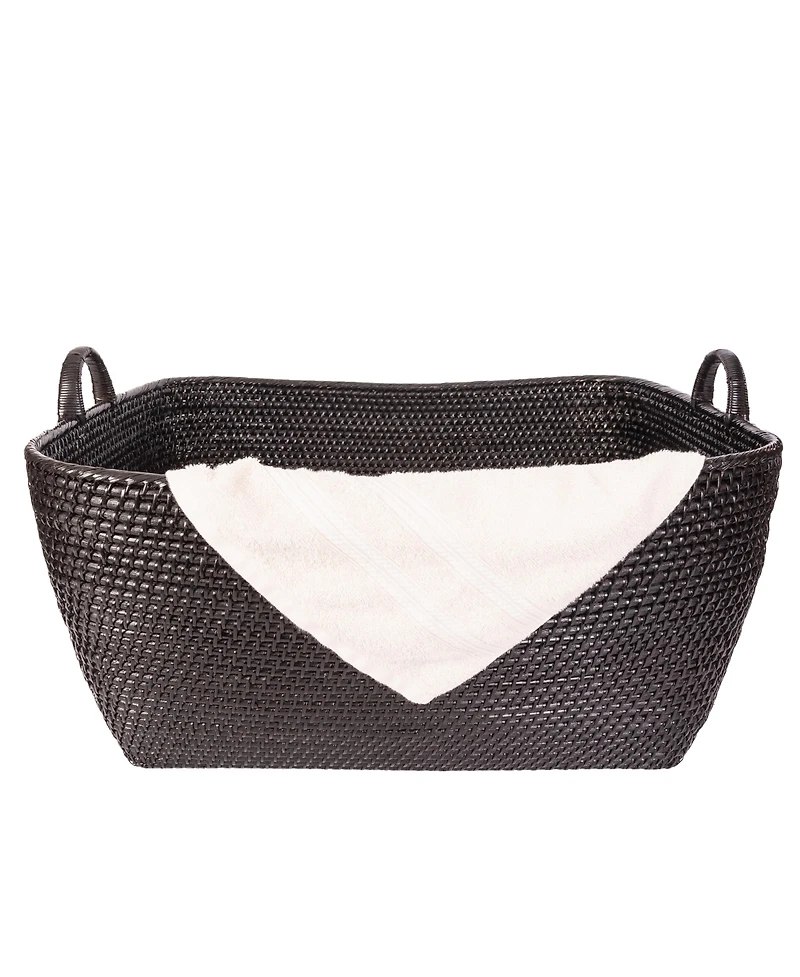 Saboga Home Everything Basket with Hoop Handles