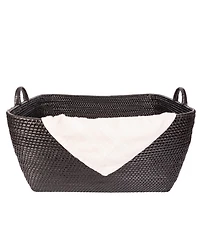 Saboga Home Everything Basket with Hoop Handles