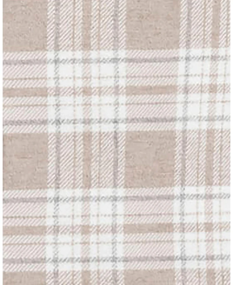 Hope & Henry Men's Organic Flannel Double Pocket Button Down Shirt