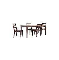 Porter Designs Fall River Solid Sheesham Wood Dining Table