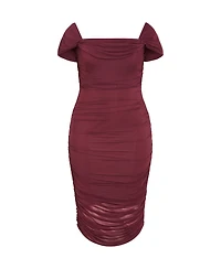 City Chic Plus Jazmin Ruched Dress