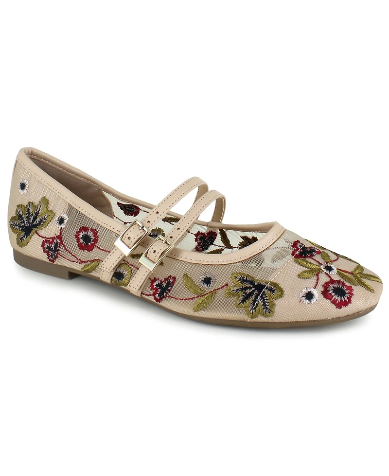 Kenneth Cole Reaction Malibu Nites Mary-Jane Ballet Flat