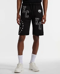 Ecko Unltd Men's Pro Rata Fleece Regular Fit Shorts