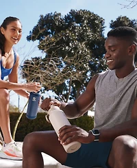 Takeya Sport oz. Triple-Insulated Water Bottle with Spout Lid