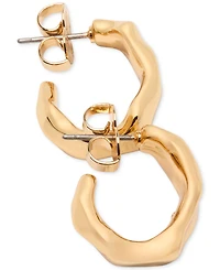 kate spade new york Gold-Tone Huggies Hoops Earrings
