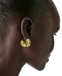 kate spade new york Cubic Zirconia Small Hoop Earrings