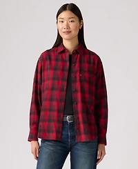 Levi's Women's Henriette Flannel Long Sleeve Shirt