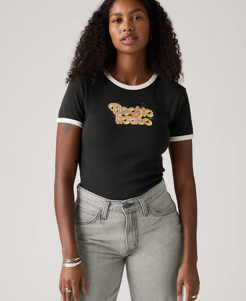 Levi's Women's Graphic Ringer Rickie T-Shirt