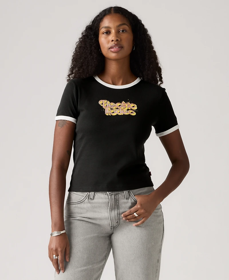 Levi's Women's Graphic Ringer Rickie T-Shirt