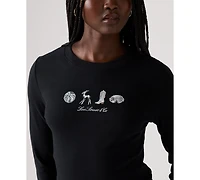 Levi's Women's Graphic Essential Long Sleeve T-Shirt