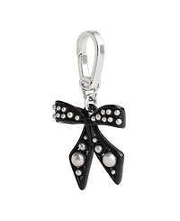 Coach Faux Pearl Collectible Signature Bow Jewelry Charm