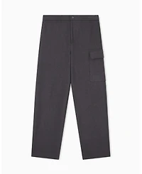 A|X Armani Exchange Men's Cozy Lab Wool Cargo Pants