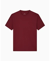 A|X Armani Exchange Men's Mercerized Jacquard Allover Logo T-Shirt