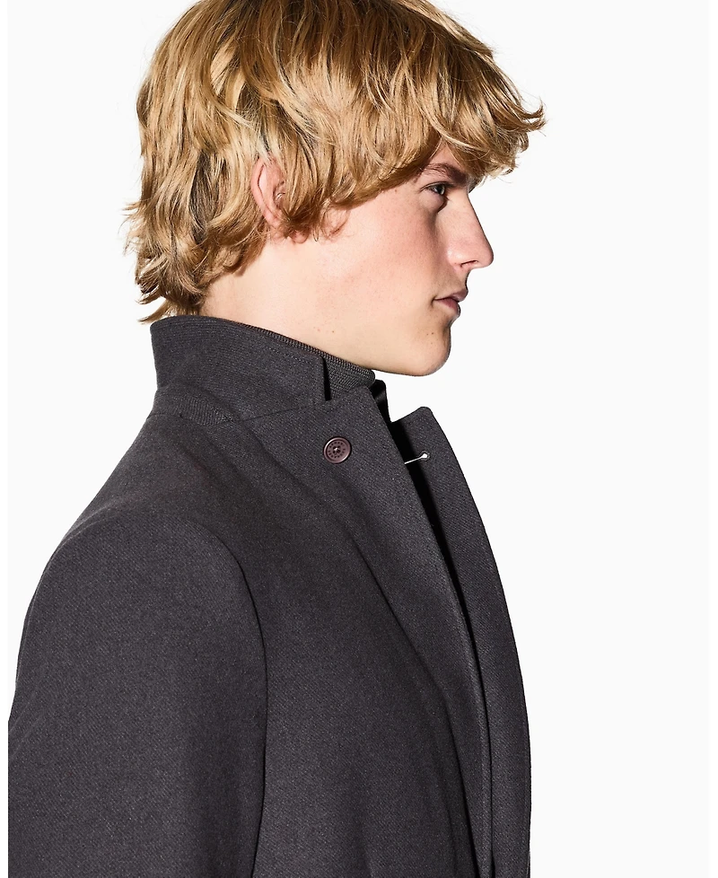 A|X Armani Exchange Men's Cozy Lab Wool with Pockets Blazer