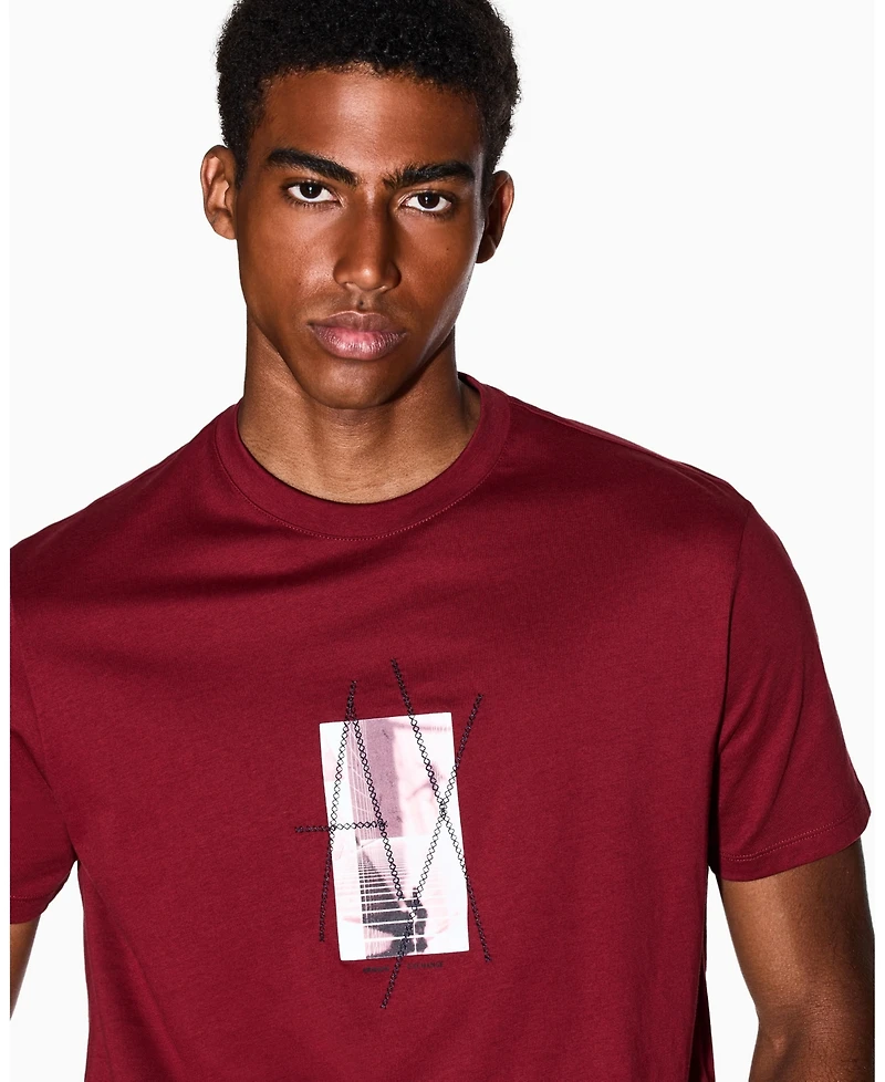 A|X Armani Exchange Men's Center A X Graphic T-Shirt