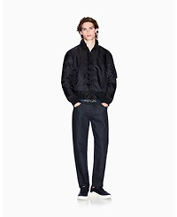 A|X Armani Exchange Men's Jacquard Allover Logo Hooded Jacket