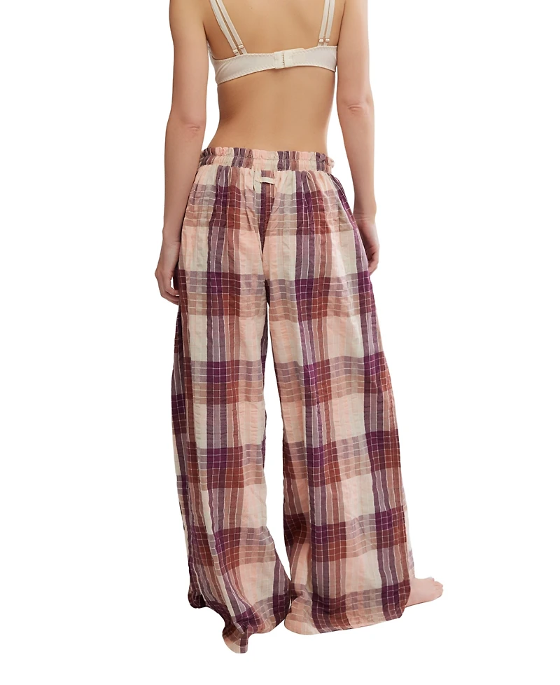 Free People Women's Find The Time Lounge Mid-Rise Pants