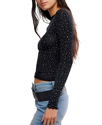 Free People Women's Night Sky Long-Sleeve Top