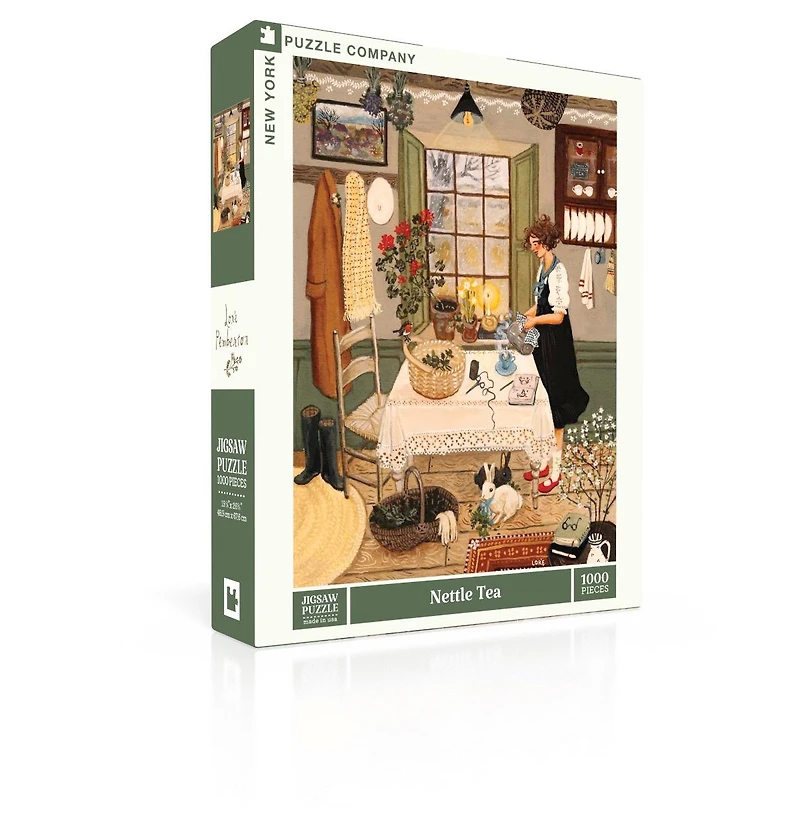 New York Puzzle Company Nettle Tea 1000 Piece Puzzle