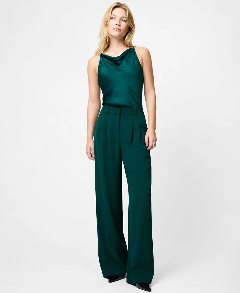 French Connection Women's Harrie Suiting Mid-Rise Trousers