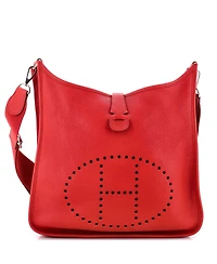 Pre-Owned Hermes Gm Evelyne Bag Gen Iii Clemence
