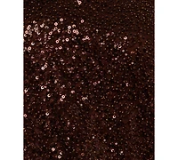 Adrianna Plus Sequin Boat Neck Mini Dress