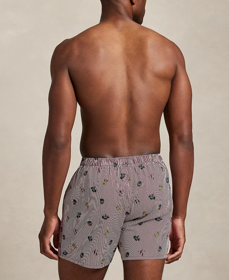 Polo Ralph Lauren Men's Printed Elastic Waist Boxers