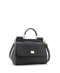 Pre-Owned Dolce & Gabbana Medium Miss Sicily Bag Leather