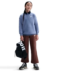 Nike Big Girls 7-16 Sportswear Club Fleece Oversized-Fit Sweatshirt