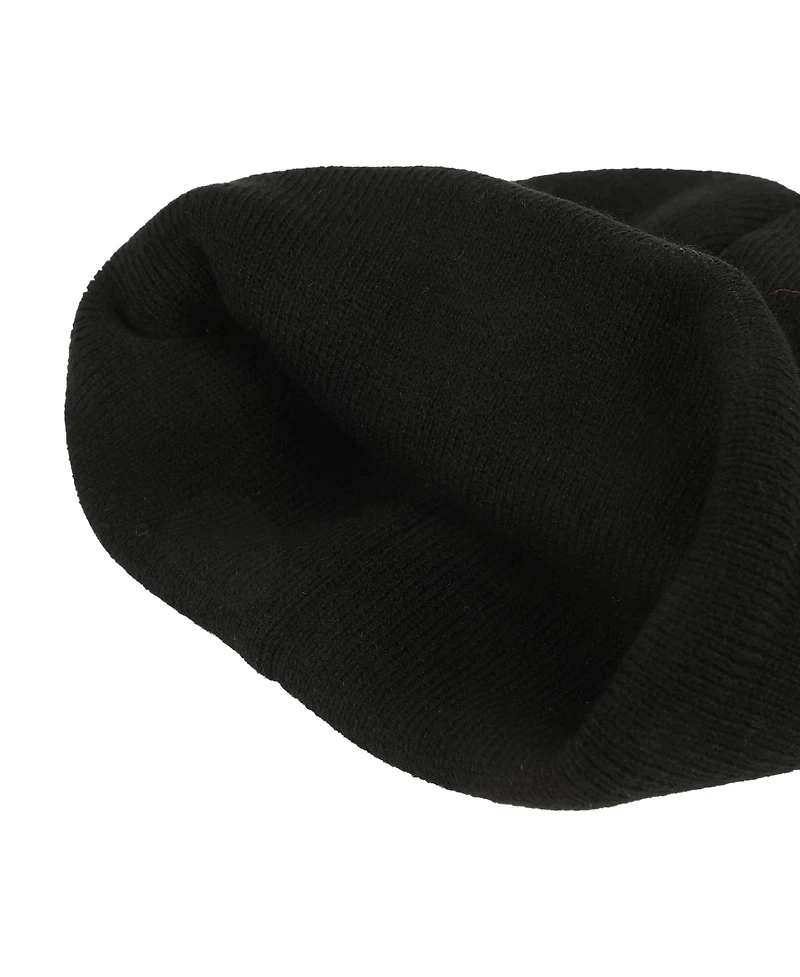 Sonic the Hedgehog Men's Shadow Embroidery Acrylic Knit Standard Cuff Beanie