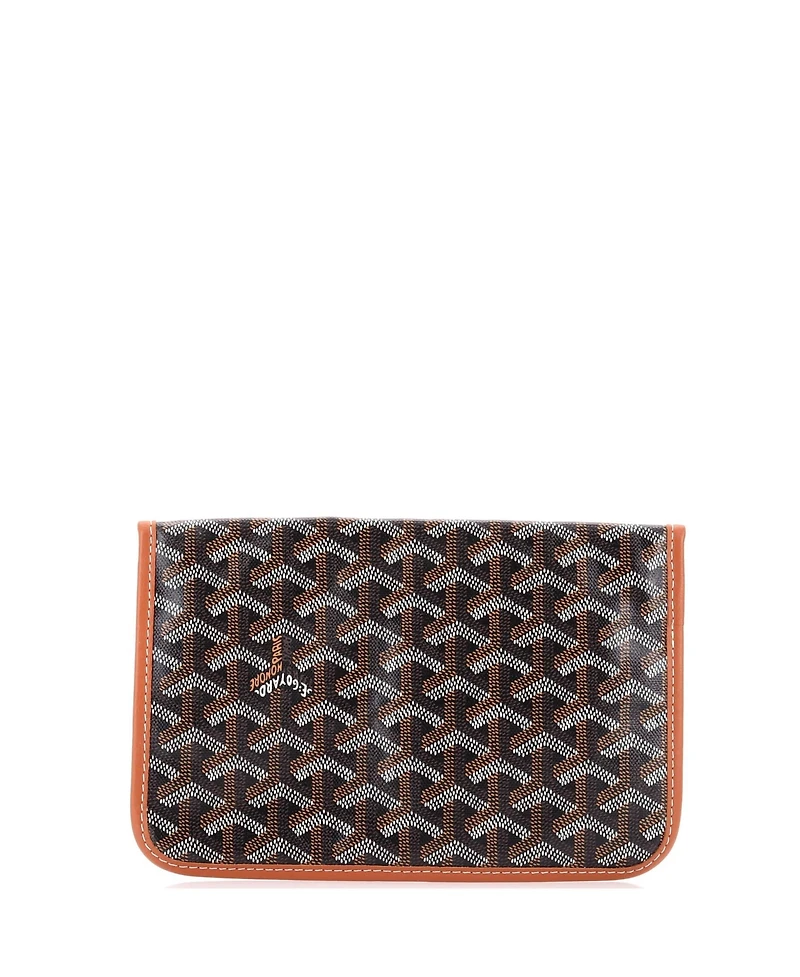Pre-Owned Goyard Le Foulard Pouch Coated Canvas