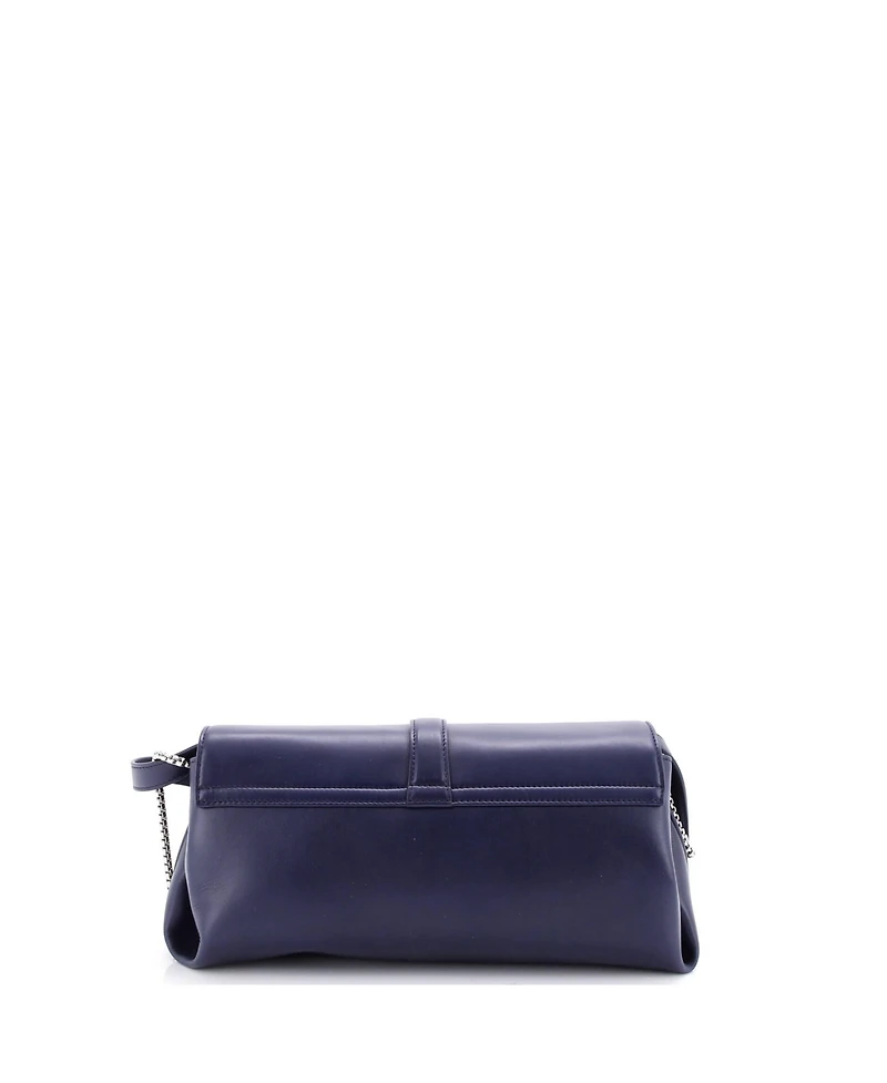 Pre-Owned Salvatore Ferragamo Gancini Flap Crossbody Bag Leather