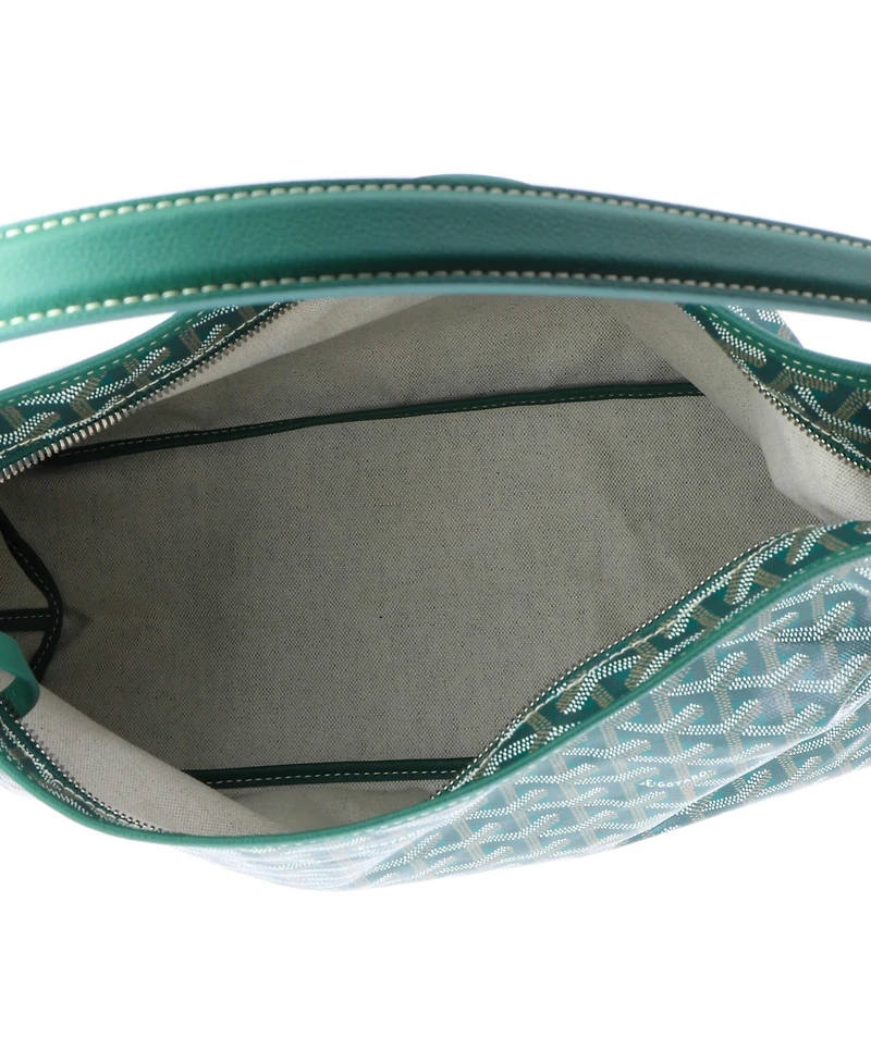 Pre-Owned Goyard Boheme Hobo Coated Canvas