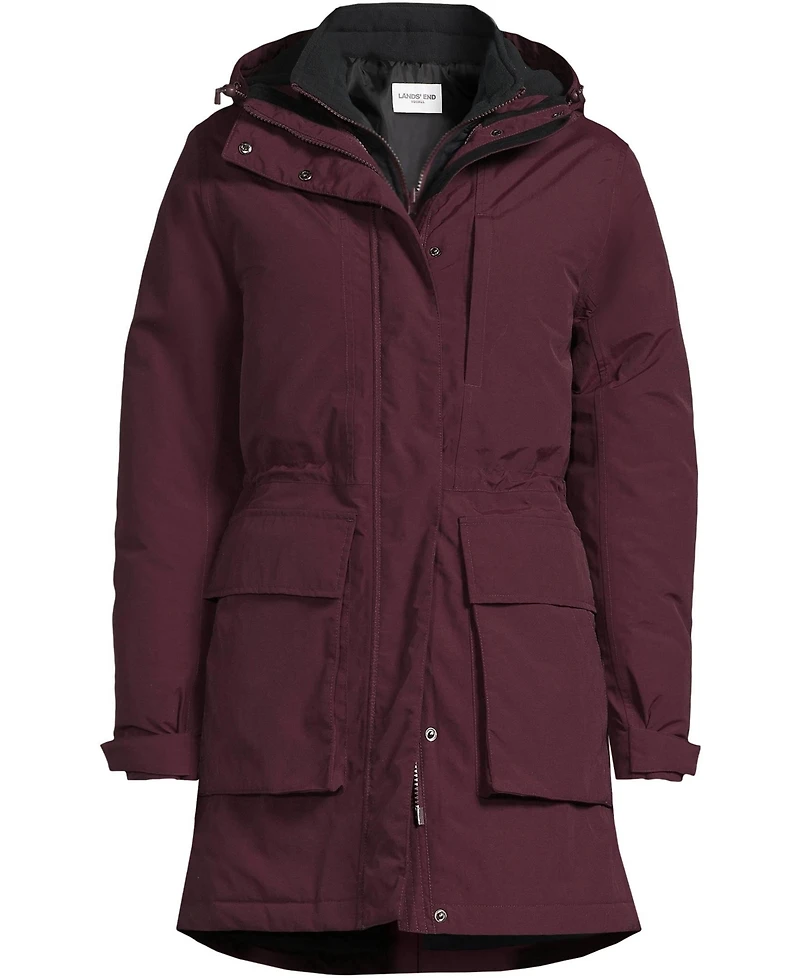 Lands' End Plus Size Squall Waterproof Insulated 3 in 1 Winter Parka