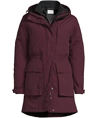 Lands' End Plus Size Squall Waterproof Insulated 3 in 1 Winter Parka
