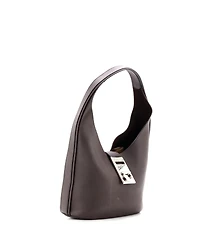 Pre-Owned Salvatore Ferragamo Medium Gancini Buckle Hobo Leather