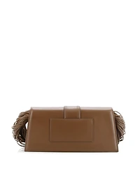 Pre-Owned Jacquemus Long Le Bambino Ficiu Flap Shoulder Bag Leather