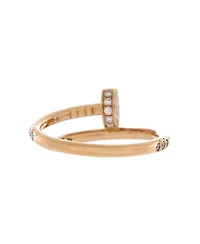 Pre-Owned Cartier Juste un Clou Paved Ring