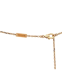 Pre-Owned Van Cleef & Arpels Two Butterfly Pendant Necklace