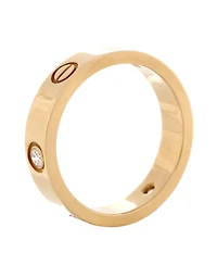 Pre-Owned Cartier Love 3 Diamonds Band Ring