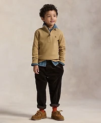 Estate-Rib Quarter-Zip Pullover